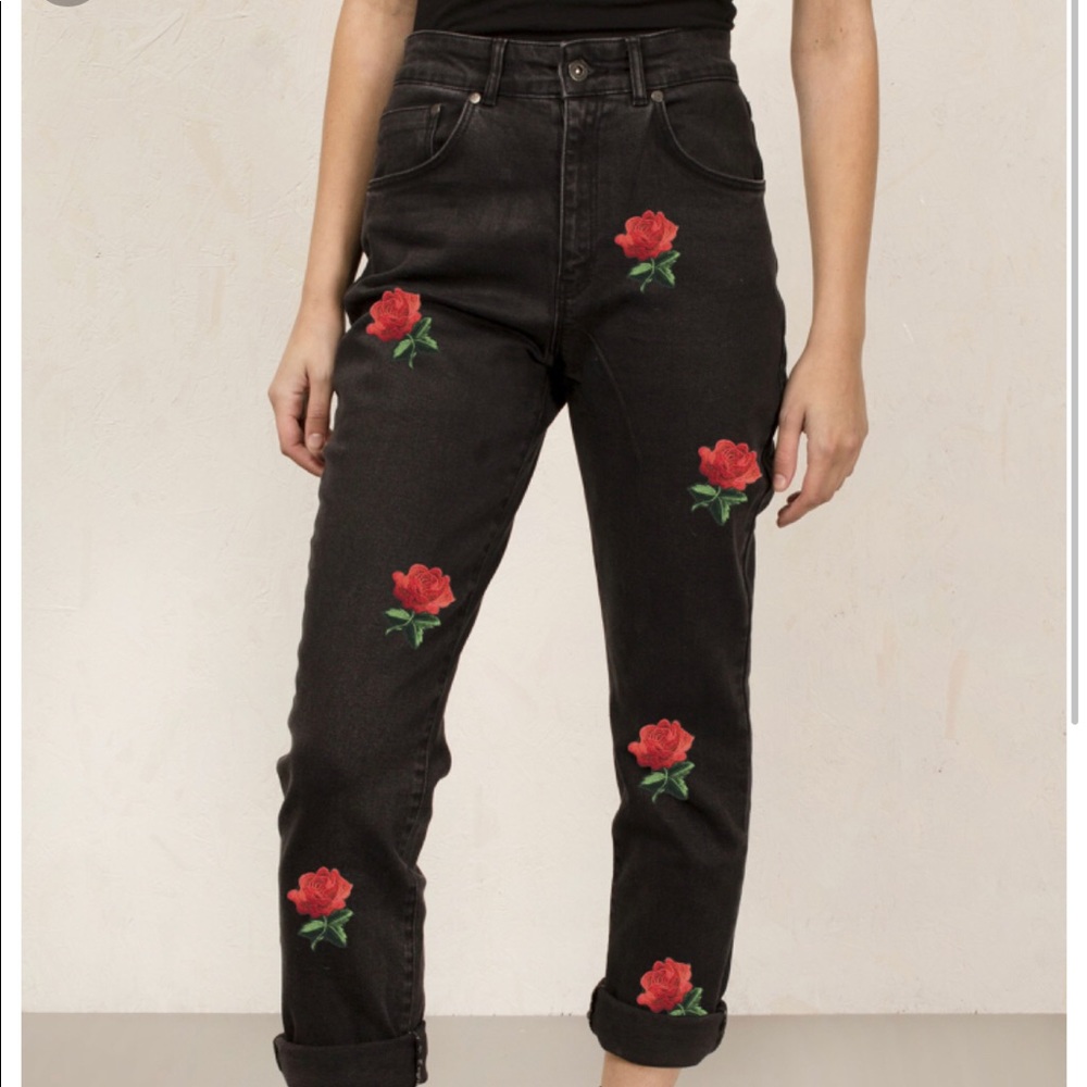 The Ragged Priest Rose Boyfriend Jeans